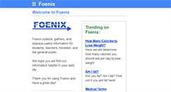 Desktop Screenshot of foenix.com