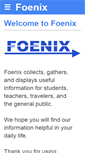 Mobile Screenshot of foenix.com