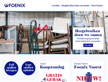 Tablet Screenshot of foenix.nl